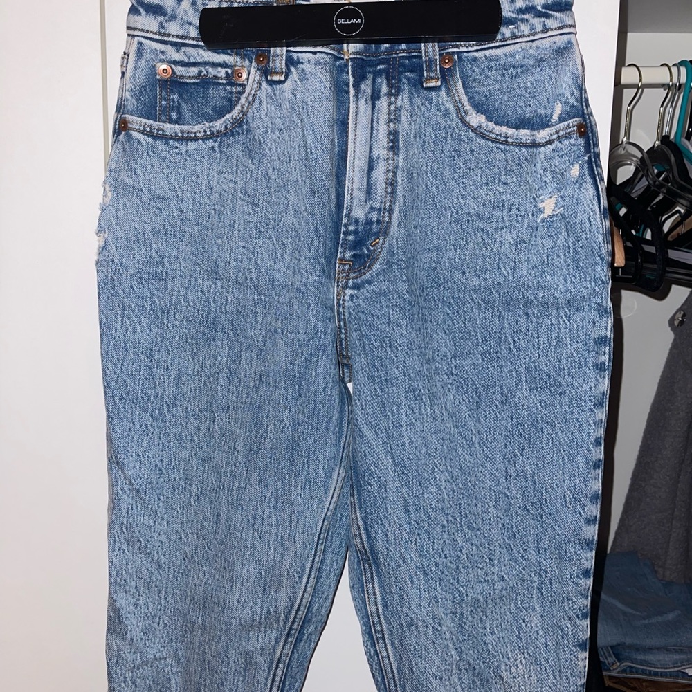 Abercrombie & Fitch CURVE LOVE  jeans high rise skinny ankle jean size 25